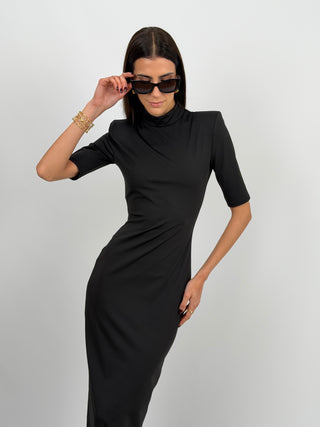 Abito con Spalline Nero