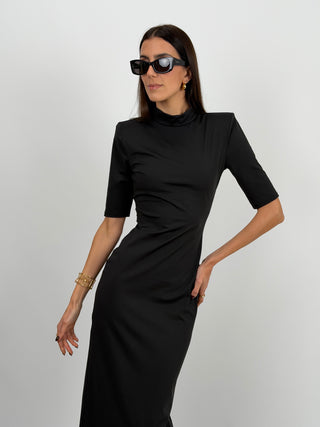 Abito con Spalline Nero