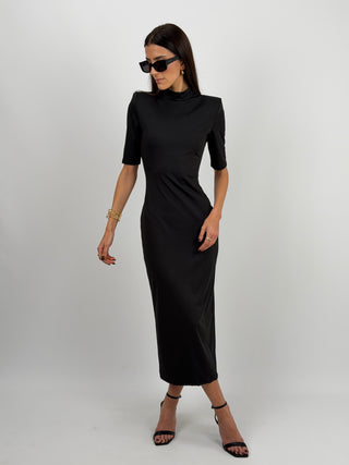 Abito con Spalline Nero