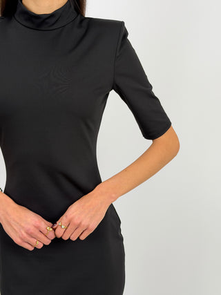 Abito con Spalline Nero