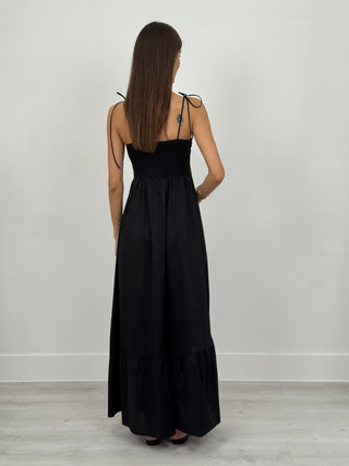 Abito in Cotone Baltimora Nero