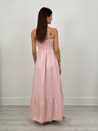 Abito in Cotone Baltimora Rosa