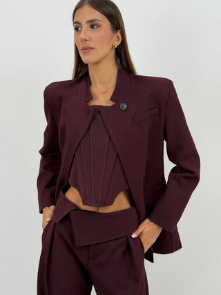 Blazer Bordeaux Lumina