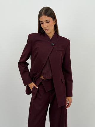 Blazer Bordeaux Lumina