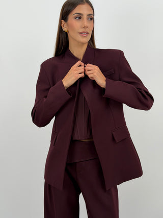 Blazer Bordeaux Lumina
