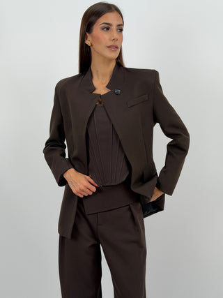 Blazer Marrone Lumina