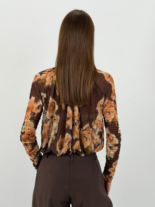 Body Lumina in Fantasia Marrone e Arancione