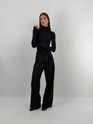 Body Collo Alto Nero