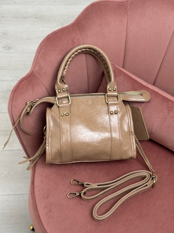 Borsa a Mano Cosmopolitan Small Taupe