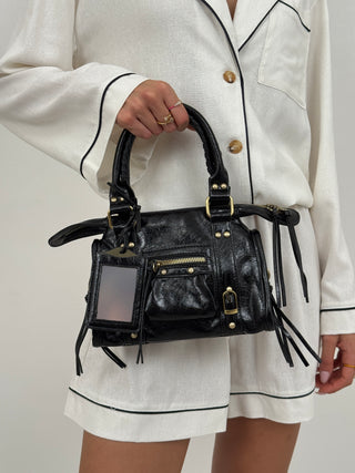 Petit sac à main noir Cosmopolitan