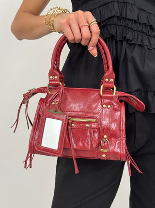 Petit sac à main taupe Cosmopolitan