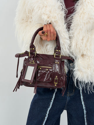 Petit sac à main taupe Cosmopolitan