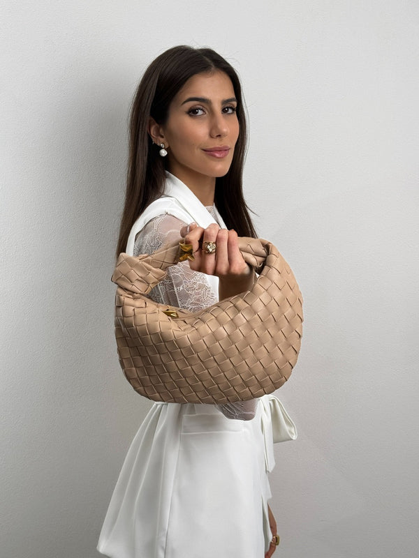 Borsa a Mano Knot Nude