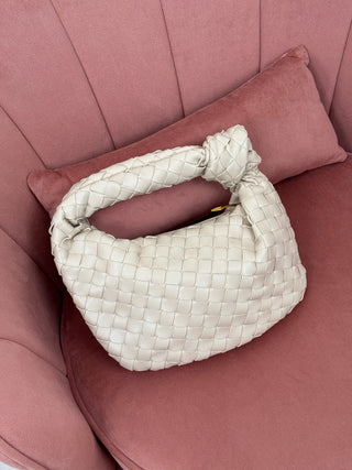 Borsa a Mano Knot Beige