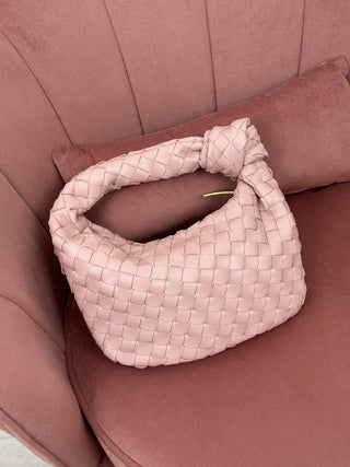 Borsa a Mano Knot Rosa