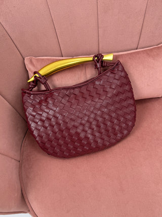 Borsa Coral Bordeaux
