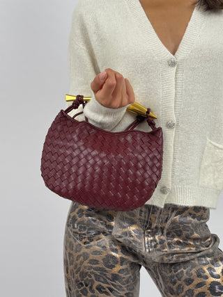 Borsa Coral Bordeaux