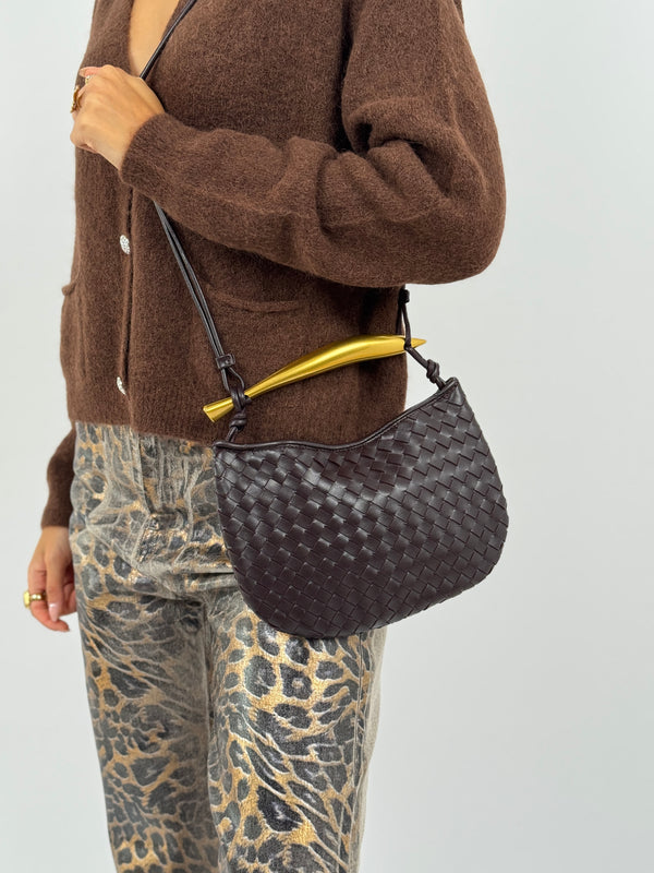 Borsa Coral Marrone