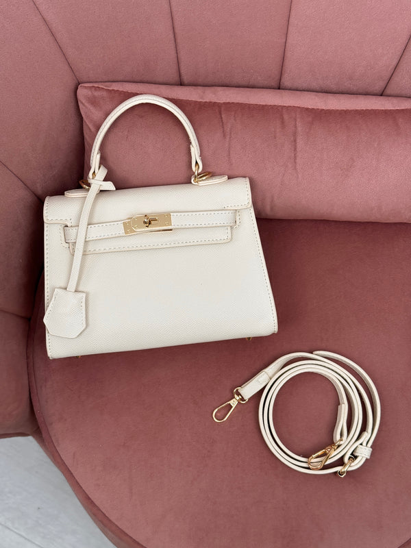 Borsa a Mano Grace Beige