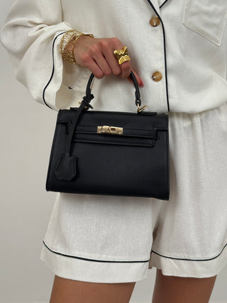 Borsa a Mano Grace Nera