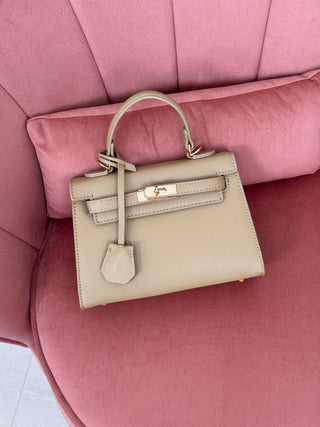 Borsa a Mano Grace Taupe