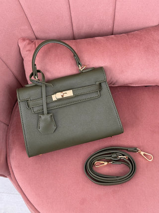 Borsa a Mano Grace Verde