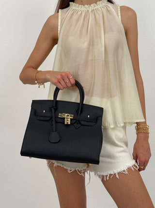 Borsa a Mano Cassy Nera