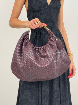 Petit sac à main taupe Cosmopolitan