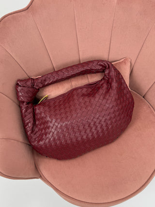 Borsa Knot Media Bordeaux