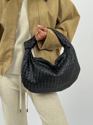 Borsa Knot Media Nera