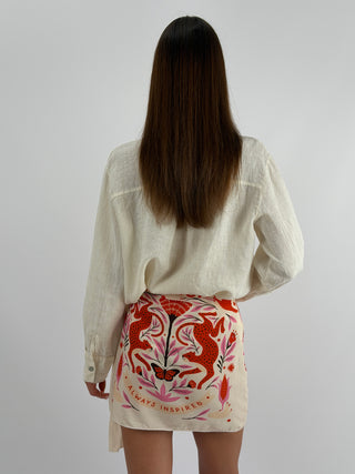 Camicia in Lino Bianca