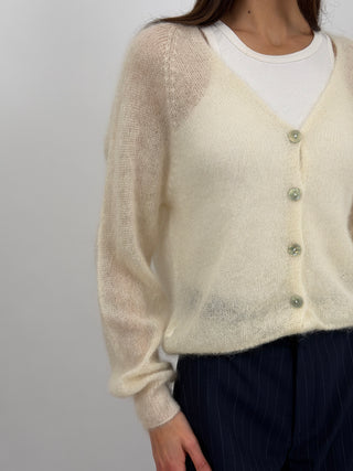 Cardigan Kid Mohair Ultrafine Burro