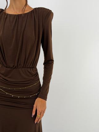 Body Chain con Pendenti - Cinturina da pancia con pendenti in metallo e chiusura regolabile | Paloma Store