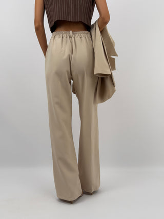Completo Giacca Doppiopetto e Pantalone Beige