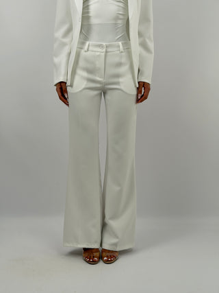 Completo Giacca Monopetto e Pantalone Bianco