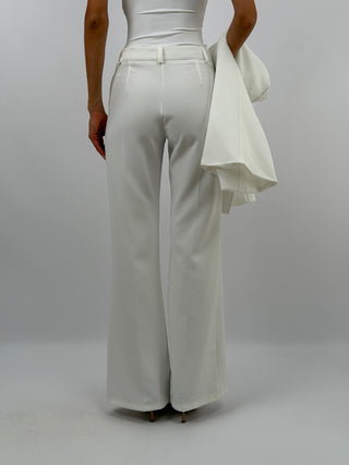 Completo Giacca Monopetto e Pantalone Bianco