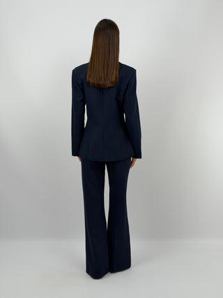 Completo Giacca Monopetto e Pantalone Blu