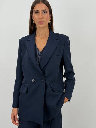 Completo Giacca Doppiopetto e Pantalone Blu
