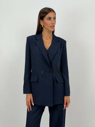 Completo Giacca Doppiopetto e Pantalone Blu