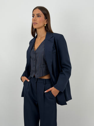 Completo Giacca Doppiopetto e Pantalone Blu