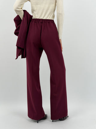 Tailleur Giacca e Pantalone Emily Bordeaux