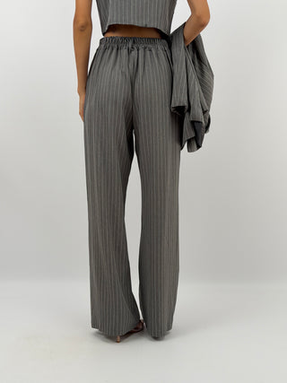 Completo Giacca e Pantalone Gessato Grigio