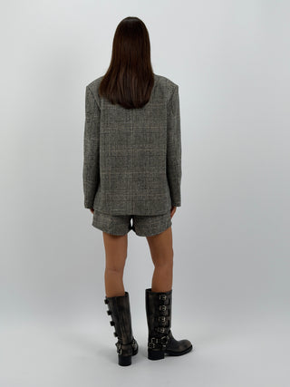 Set Giacca e Shorts Principe di Galles