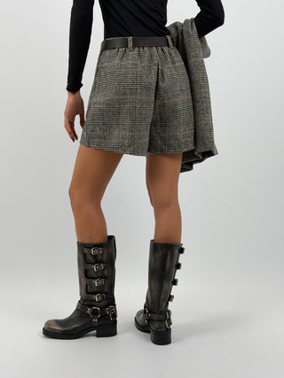 Set Giacca e Shorts Principe di Galles