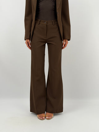 Completo Giacca Monopetto e Pantalone Marrone
