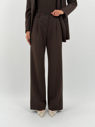 Tailleur Giacca e Pantalone Emily Marrone