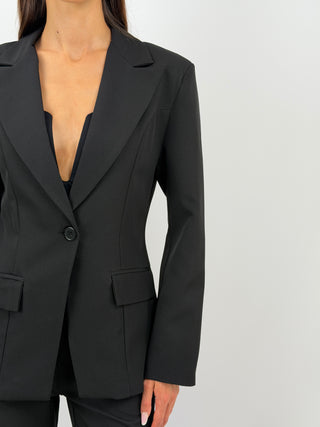 Completo Giacca Monopetto e Pantalone Nero