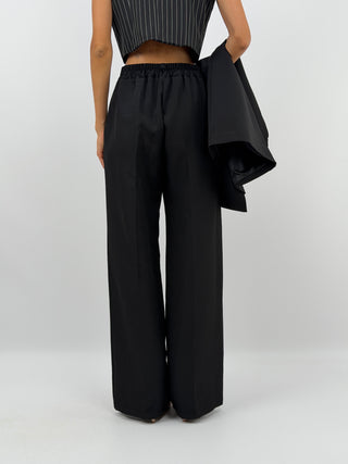 Completo Giacca Doppiopetto e Pantalone Nero