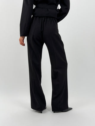 Tailleur Giacca e Pantalone Emily con Cintura Nero