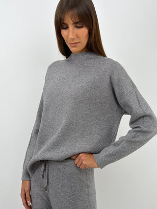 Ensemble Comfy en Maille Gris